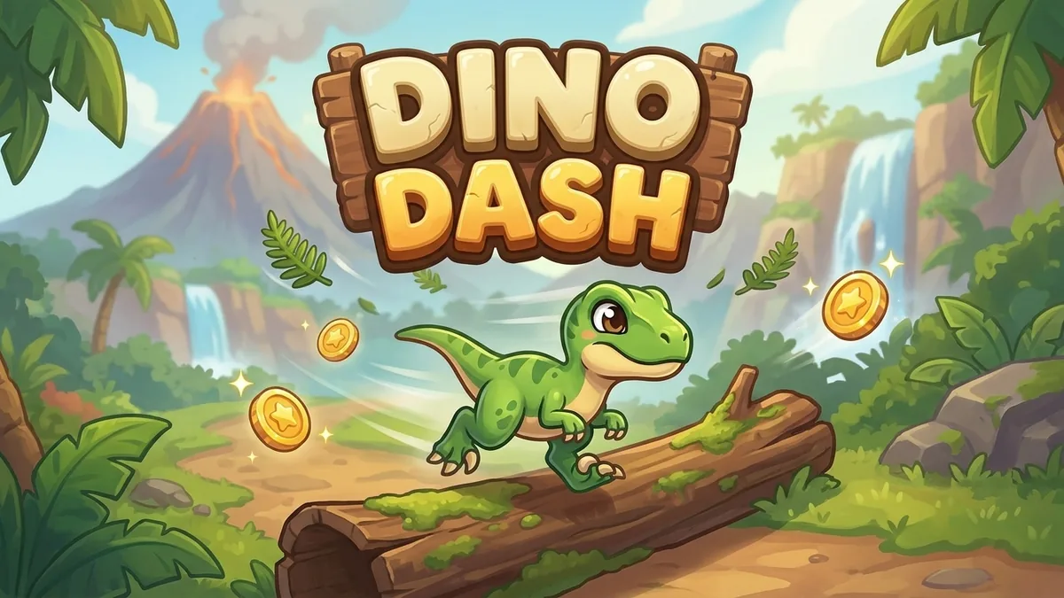 Dino Dash key art