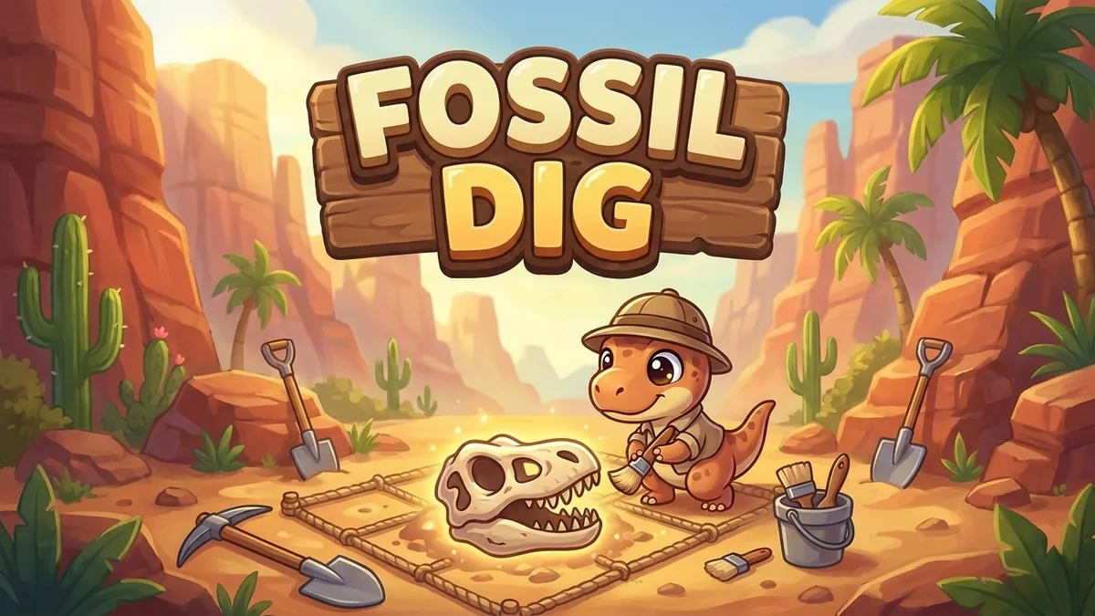 Fossil Dig key art